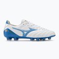 Scarpe da calcio Mizuno Morelia Neo IV Pro FG laser blu/bianco per uomo 2