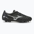 Scarpe da calcio Mizuno Morelia Neo IV Pro AG nero/argento galassia da uomo 2