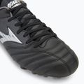 Scarpe da calcio Mizuno Morelia Neo IV Pro AG nero/argento galassia da uomo 7