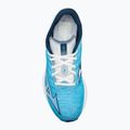 Scarpe da corsa da donna Mizuno Wave Rebellion Flash 2 blu fiume/blu wing teal/bianco 5