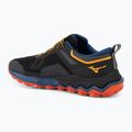 Scarpe da corsa da uomo Mizuno Wave Ibuki 4 ebano/bianco/arancio piccante 3