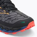 Scarpe da corsa da uomo Mizuno Wave Mujin 10 nero/albicocca/arancio piccante 7