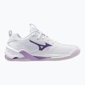 Scarpa da pallamano Mizuno Wav Stealth Neo 2 bianco / marina peonia / pesca parfait 2