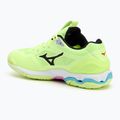 Scarpe da pallamano uomo Mizuno Wave Stealth 6 neo lime/nero/splish splash 3