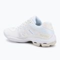 Scarpe da pallavolo da donna Mizuno Wave Voltage 2 bianco/aleuziano/rosa scuro 3