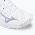 Scarpe da pallavolo da donna Mizuno Wave Voltage 2 bianco/aleuziano/rosa scuro 7