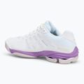 Scarpe da pallavolo da donna Mizuno Wave Voltage 2 bianco/viola patrizia/vintage 3