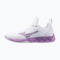 Scarpe da pallavolo da donna Mizuno Wave Luminous 3 bianco/viola patrizia/vintage 8