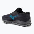 Scarpe da corsa da uomo Mizuno Wave Serene GTX ebano/cristallo verde/nero 3