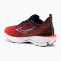 Scarpe da corsa da uomo Mizuno Wave Rider 28 mizuno accensione rosso/argento/nero 3