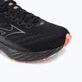 Scarpe da corsa da uomo Mizuno Wave Rider 28 nero/argento/lime solare 7