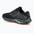 Scarpe da corsa da uomo Mizuno Wave Inspire 20 nero/argento/lime solare 3