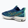 Scarpe da corsa da uomo Mizuno Wave Rider GTX 2 estate blu/quince/verde giada 3