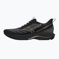 Scarpe da corsa da donna Mizuno Wave Rider GTX 2 iron gate/ge gold/nero 8