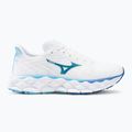 Scarpe da corsa da donna Mizuno Wave Sky 8 bianco/blu laser/blu marino 2