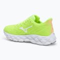 Scarpe da corsa da donna Mizuno Wave Sky 8 mizuno neo lime/bianco/nuovo 3