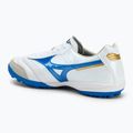 Mizuno Morelia Sala Elite TF scarpe da calcio da uomo bianco/blu laser/oro 3