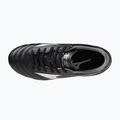 Scarpe da calcio per bambini Mizuno Morelia II Club AG nero/galassia argento/ombra scura 5