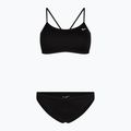 Costume da bagno a due pezzi da donna Nike Essential Sports Bikini nero