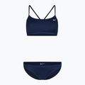 Costume da bagno due pezzi donna Nike Essential Sports Bikini navy