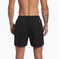 Pantaloncini da bagno Nike Swoosh Break 5" Volley da uomo, nero 4