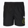 Pantaloncini da bagno Nike Split Logo 4" Volley da bambino, nero