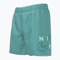 Pantaloncini da bagno da bambino Nike Split Logo 4" Volley lavati verde acqua 5