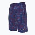 Pantaloncini da bagno da bambino Nike Logo Mashup 8" Volley mezzanotte marina 4