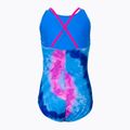 Costume intero Nike Tie Dye Spiderback per bambini, foto blu 2