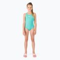 Costume intero Nike Essential Racerback lavaggio verde acqua per bambino 2