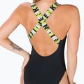 Costume intero donna Nike Logo Tape Crossback nero 5