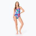 Costume intero da donna Nike Multiple Print Fastback viola 5