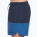 Pantaloncini da bagno Nike Split 5" Volley da uomo, blu marino scuro 6