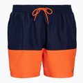 Pantaloncini da bagno Nike Split 5" Volley arancione totale da uomo