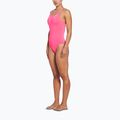 Costume intero Nike Hydrastrong Solid Fastback donna rosa intenso 2