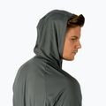 Felpa Nike Outline Logo uomo grigio ferro 7