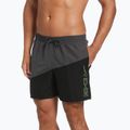 Pantaloncini da bagno Nike Block Swoosh 5" Volley da uomo, nero 3