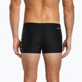 Uomo Nike Reflect Logo Square Leg boxer da bagno nero 6