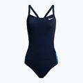 Costume da bagno donna Nike Multiple Print Racerback Splice One midnight navy