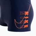 Boxer da bagno da uomo Nike Reflect Logo Square Leg midnight navy 3