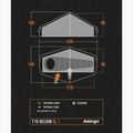 Tenda da trekking per 1 persona Vango Helium UL 1 verde alpino 19