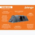 Tenda da campeggio per 8 persone Vango Tacoma 800XL blu profondo 14