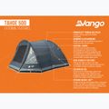 Tenda da campeggio per 5 persone Vango Tahoe 500 blu profondo 13