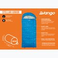 Sacco a pelo per bambini Vango Stellar Junior blu atlantico 10