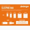 Sacco a pelo per bambini Vango Stellar Junior blu atlantico 11