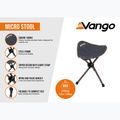 Vango Micro Sgabello sedia da trekking india ink 6