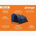 Tenda da campeggio 4-osobowy Vango Capri 400 twilight blue 10