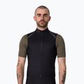 Gilet da ciclismo uomo Rapha Brevet Element Wind Gilet black/grey