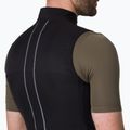 Gilet da ciclismo uomo Rapha Brevet Element Wind Gilet black/grey 4