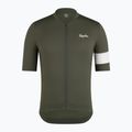 Maglia da ciclismo uomo Rapha Core Lightweight Jersey dark green/white 5